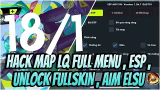 Hack Map LQ Chấp Tố - Free - Aim Elsu , Unlock Full Skin Ios Và Androi Siêu Vip Mới Nhất