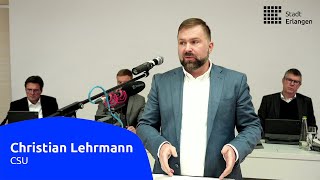 Haushaltsrede 2024 von Christian Lehrmann (CSU)