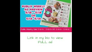 Publix Weekly Ad Preview (5/12/21 – 5/18/21) Sneak Peek