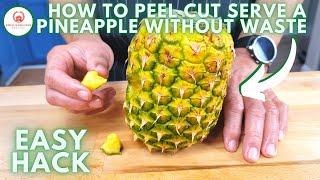 Pineapple Fruit Pull-Apart Trick No Knife Hack Tutorial | #Pineapple #Hack