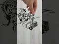 ＜切り絵イラストメイキング＞無職転生のロキシーとルーデウスで切り絵アート アニメ art かわいい 無職転生 ロキシー illustration 切り絵