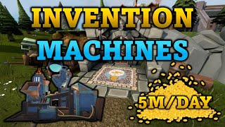 Make 5m/day Without Playing! - Invention Machine Guide - RuneScape 3