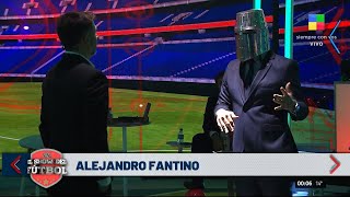 Alejando Fantino le pasó el cetro de \