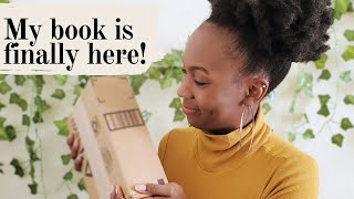 My book is here! | Unboxing my first published book