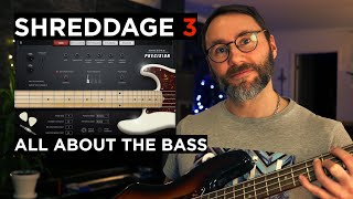 Shreddage 3 Precision Review \u0026 Sound Demo - Virtual Bass