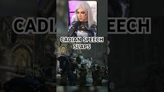 Cadian speech gave me goosebumps