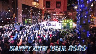 New Year Countdown in Shibuya 2020 渋谷で新年のカウントダウン 4K