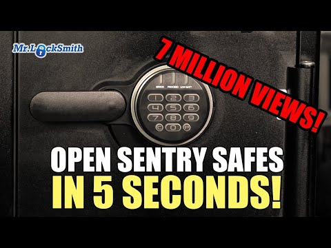 Open Sentry Safe in less than 5 seconds! | Mr. Locksmith™ Video Open Sentry Safe in less than 5 seconds! | Mr. Locksmith™ Video