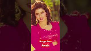 Bhagyashree life journey transformation (1969-2023) #transformationvideo #youtubeshorts #shorts ❤😎