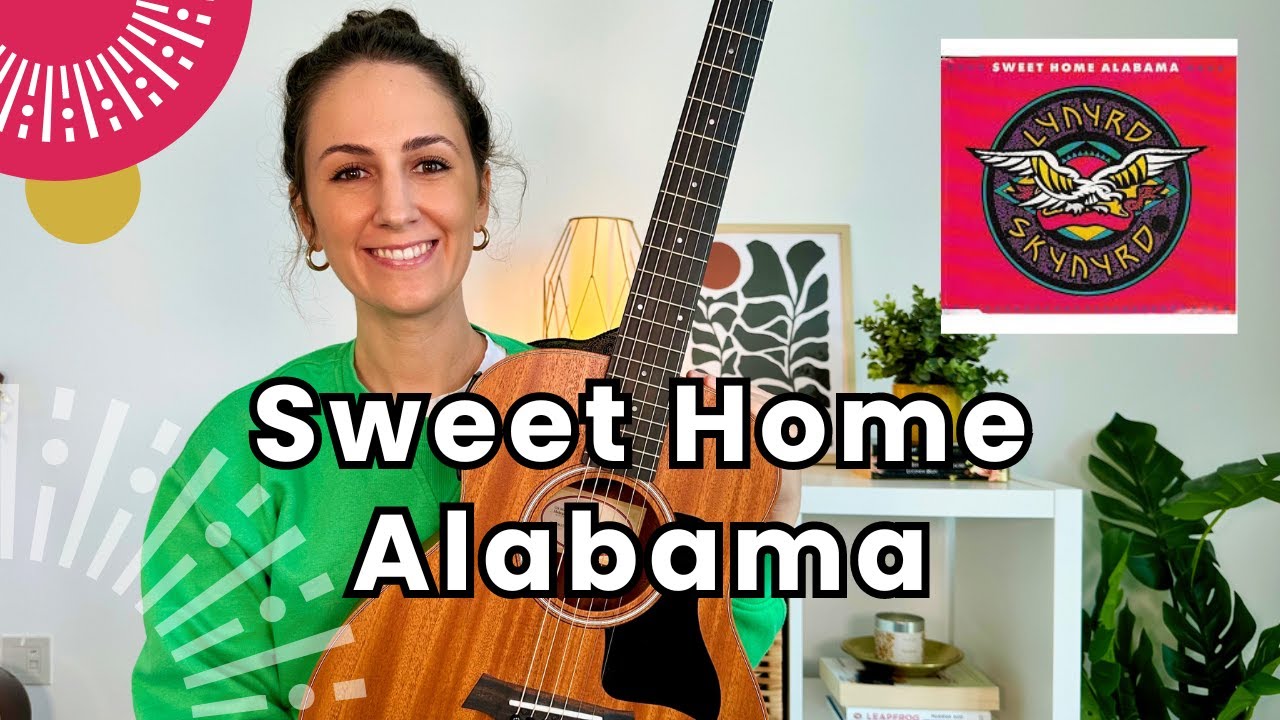 Sweet Home Alabama Guitar Lesson Tutorial Chords Picking Guitar