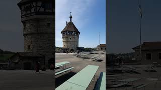 Munot Fortress in Schaffhausen, northern Switzerland.