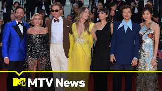 Olivia Wilde Addresses Rumours Of 'Falling Out' With Florence | MTV News
