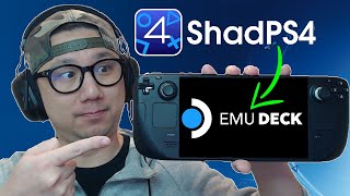 EmuDeck Update Supports ShadPS4 Emulator Steam Deck PS4 Emulation #steamdeck #shadps4 #emudeck