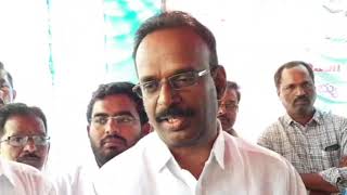 Kadiri YSRCP MLA P.V. Sidda Reddy inaugurates market yard sales