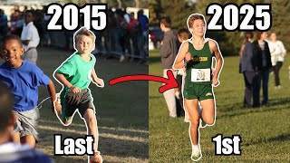 How I went from LAST to State Champ (10 Year Cross Country Progression)