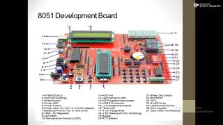 Embedded system Practical 1 : Identify the pins of 8051 and AVR microcontrollers