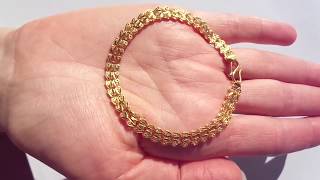 Gold Bracelet, 24 ct Gold, 9999 Gold, Solid Gold Bracelet, Custom Gold Bracelet, Yellow Gold Bracele