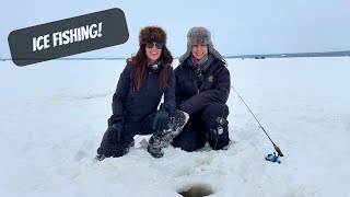 Ice Fishing In Canada