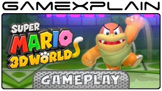 Super Mario 3D World - Boom Boom Boss Battle in World 2 (Wii U - 1080p Gameplay)