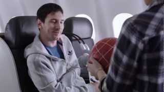 Leo Messi vs Kobe Bryant - Legends on Board - Turkish Airlines