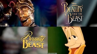"Be Our Guest" Disney's Beauty and the Beast Comparison 1991 vs 2017 (Animated vs. Live Action)