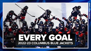 EVERY GOAL: Columbus Blue Jackets 2022-23 Regular Season