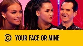 Jimmy Carr Threatens To Reveal Katrina's Secret DMs With Her Ex | Your Face Or Mine