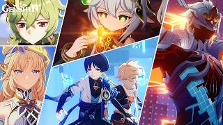 Genshin Impact Luna VII All Cutscenes Compilation | Truth Amongst The Pages Of Purana | Nod-Krai 6.6