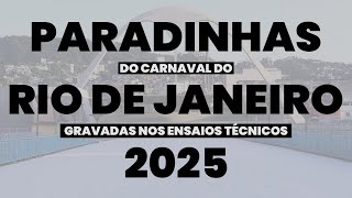 Paradinhas do Carnaval 2025 | Gravado nos Ensaios Técnicos |  Samba ao vivo #ET25