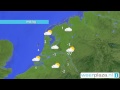 weerbericht maandagochtend wolkenvelden meest droog