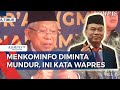 Wapres Ma'ruf Amin Tanggapi Petisi Desak Menkominfo Budi Arie Mundur: Hak Presiden