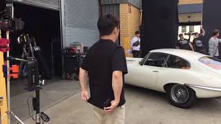 E-Type photo shoot