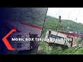 Diduga Sopir Mengantuk, Mobil Box Terjun Ke Jurang