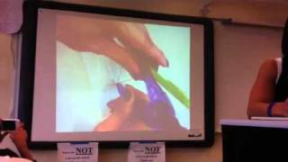 Construct parallel lines using the rhombus method
