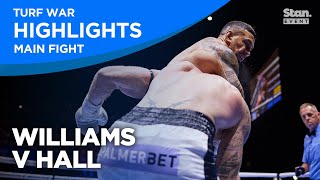 FULL FIGHT: Sonny Bill Williams v Barry Hall | Turf War | Stan Event