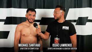 SSP54 Michael Santiago talks to Issac Lawrence