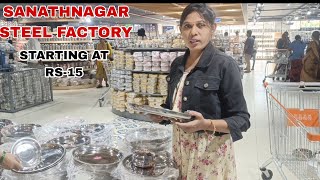 Sanathnagar wholesale steel factory | Agromech Home store | brass items  | #foodcreatives