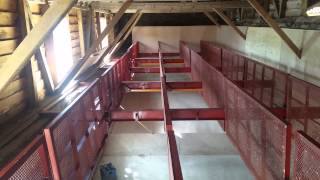 Biomass drying floor .made by steve richards.