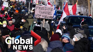 Trucker protests: Ottawa mayor says deal struck for trucks to leave residential neighbourhoods
