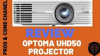 Optoma UHD50 True 4K Ultra High Definition DLP Home Theater Projector  Review