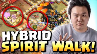 Mok’s HYBRID Warden/RC Spirit Walk is CRAZY! Clash of Clans