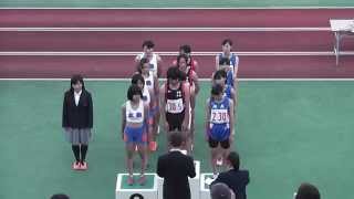 20150502京都中学陸上　春季大会　女子4×100mR表彰式