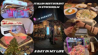 Italian Eats🍝🍕, City Vibes🌆, and Game Time! | A Day In My Life | DailyVlog