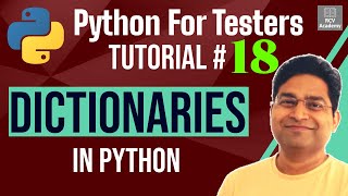 Python for Testers #18 - Dictionaries in Python | Python Dictionaries