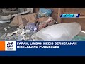 NGAWI - Parah, Limbah Medis Berserakan Dibelakang Ponkesdes