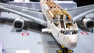 LEGO Minifigure-Scale Airbus A380 Airplane! (40,000+ Bricks!)