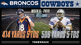 Manning & Romo DUEL for the Ages! (Broncos vs. Cowboys 2013, Week 5)