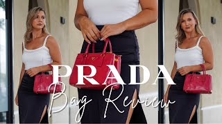 PRADA GALLERIA SMALL BAG FULL REVIEW + LOOKBOOK! Is it worth it brand new or preloved?