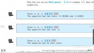 Introduction To Java Programming - Exercise 3 2b