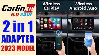 Carlinkit 5.0 2air 2023 Wireless CarPlay & Android Auto Adapter 🌟  UNBOXING REVIEW